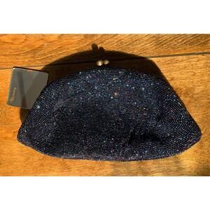 Vintage 1950’s Walborg Belgium Hand Beaded Sparkling Purse W Original Mirror!!